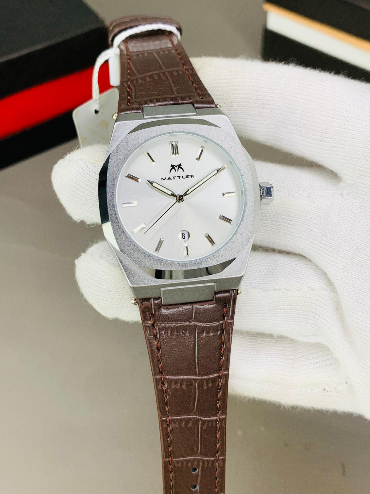 Men watch