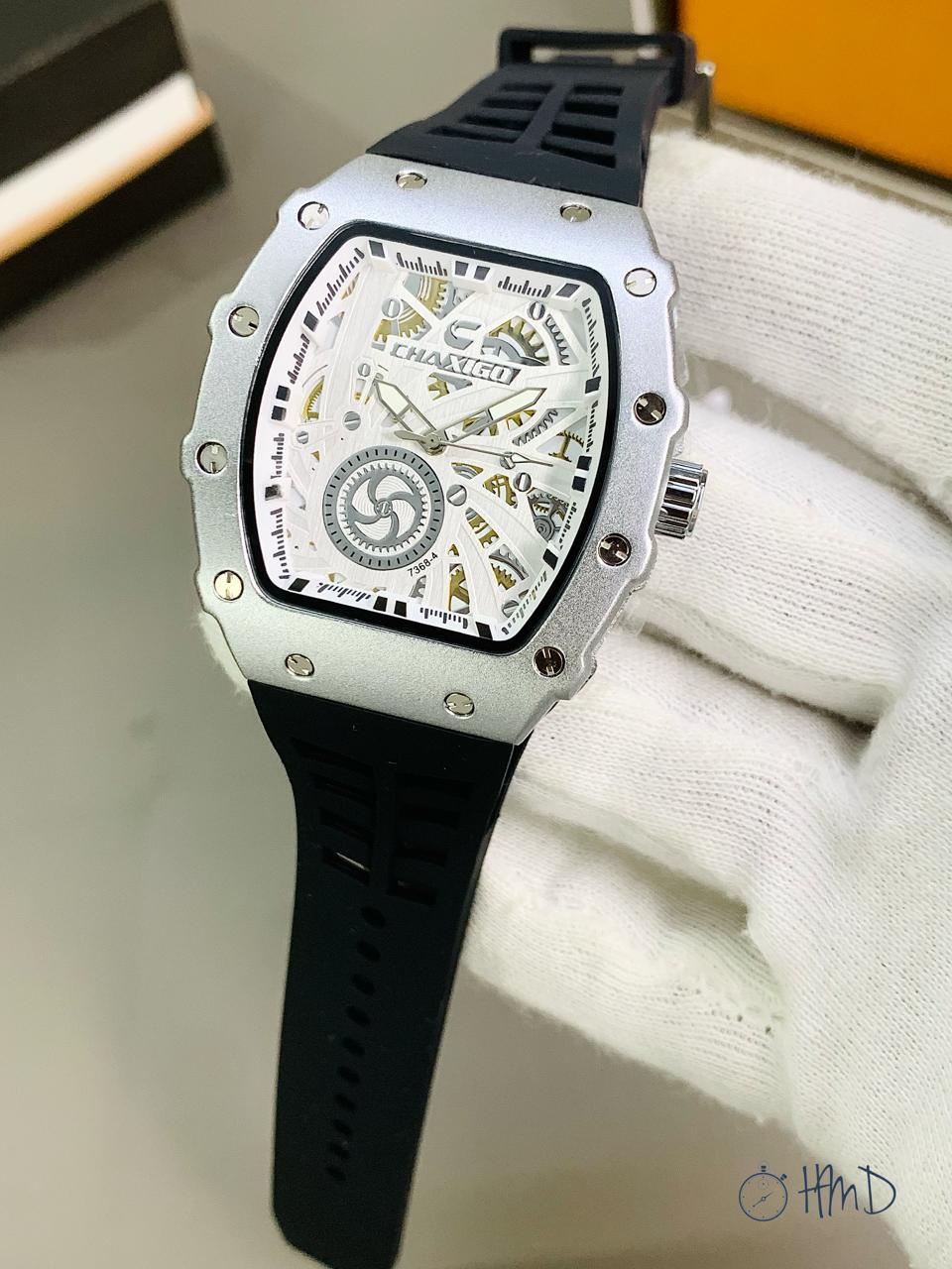 Men watch