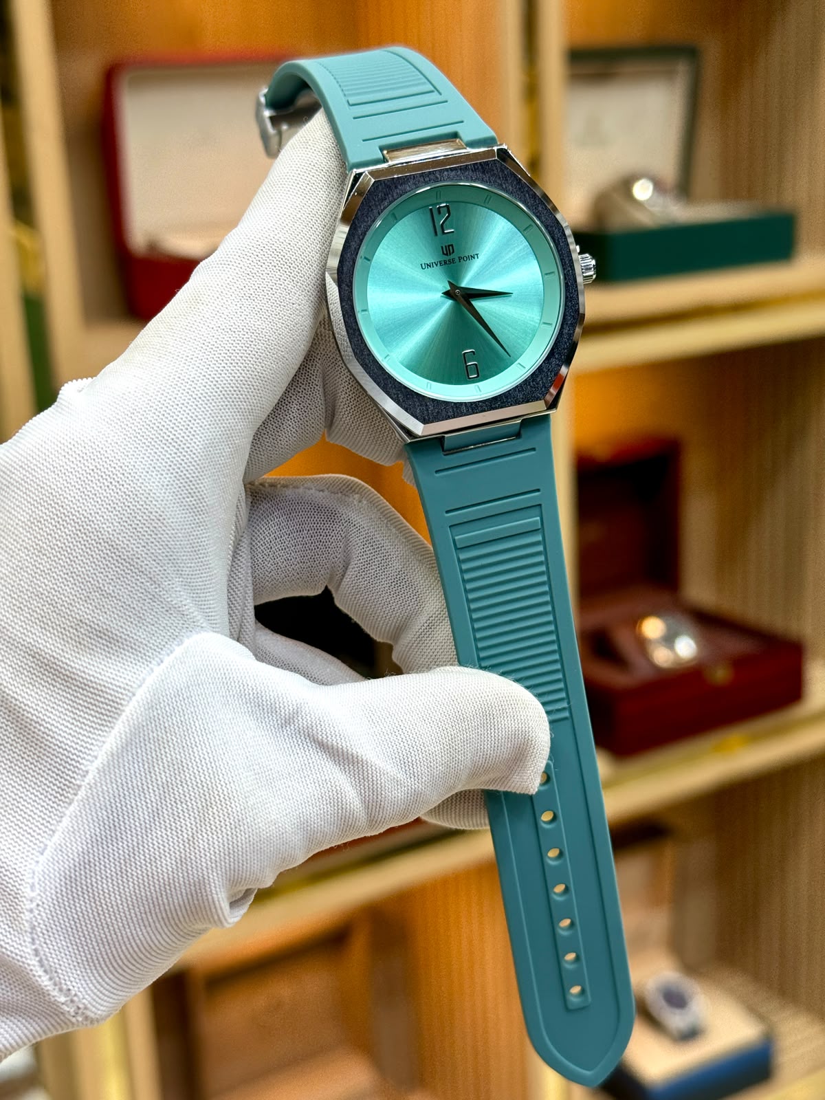 Men watch
