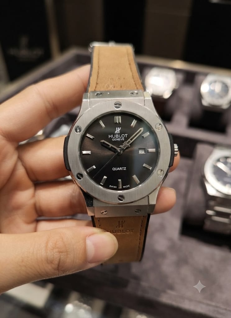 Men watch