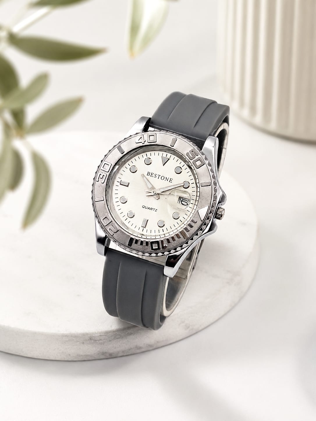 Men watch