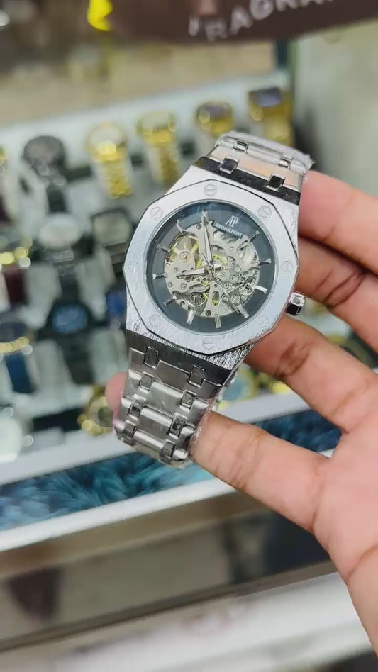 Men watch