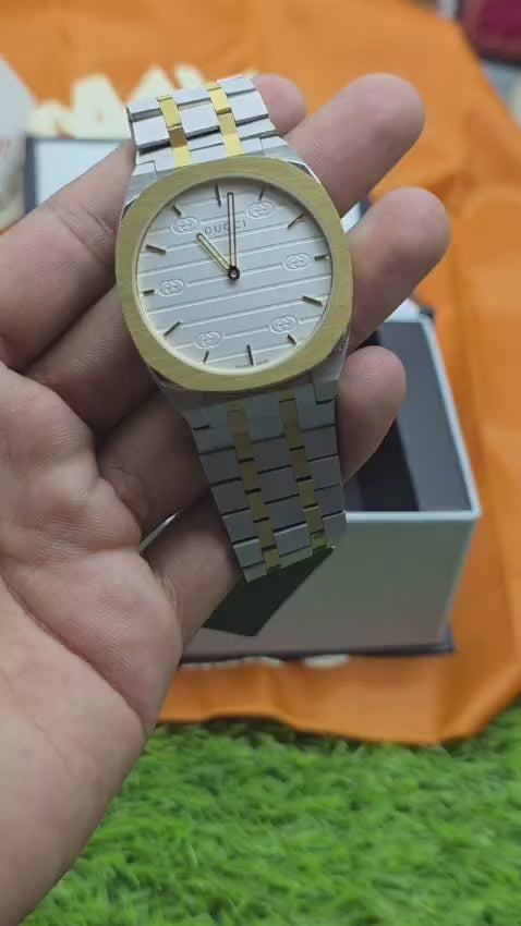 Men watch