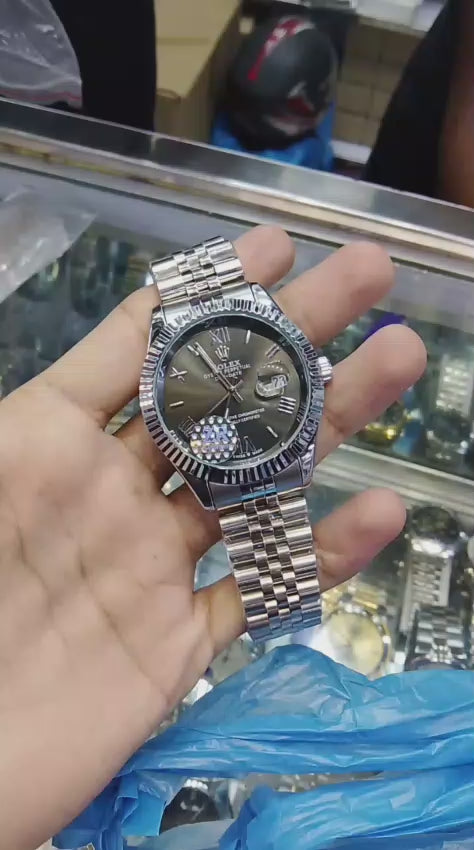 Men watch