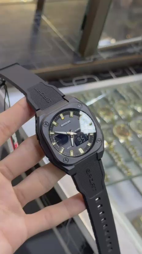 Men watch
