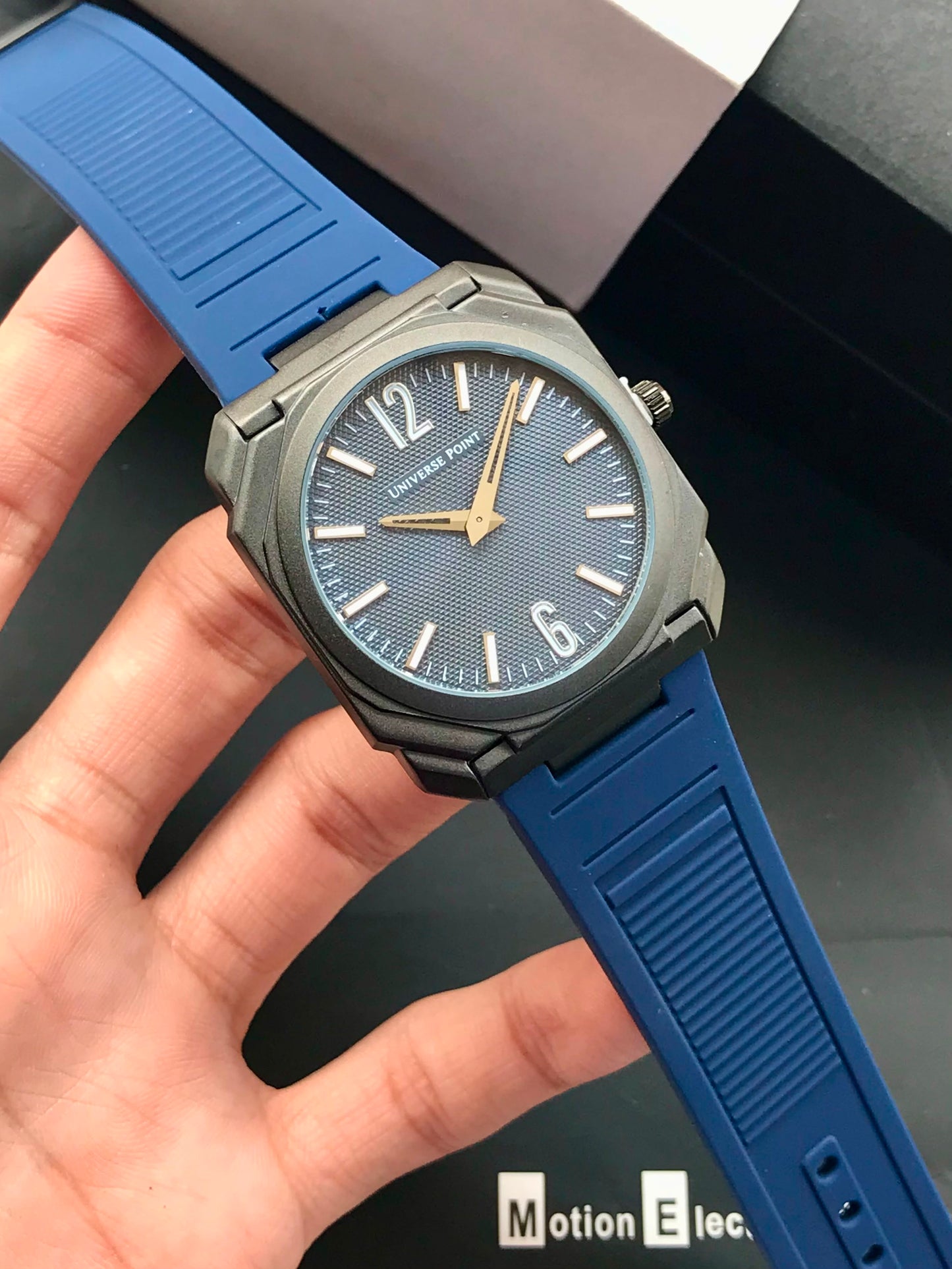 Men watch