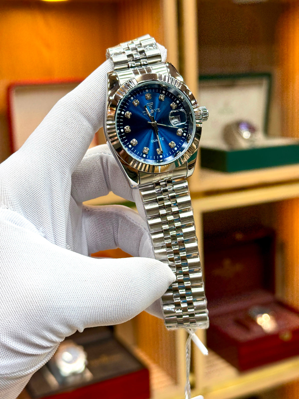 Men watch
