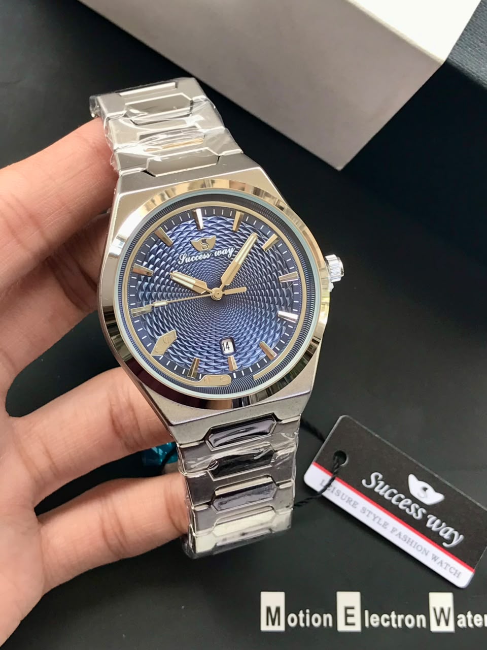 Men watch