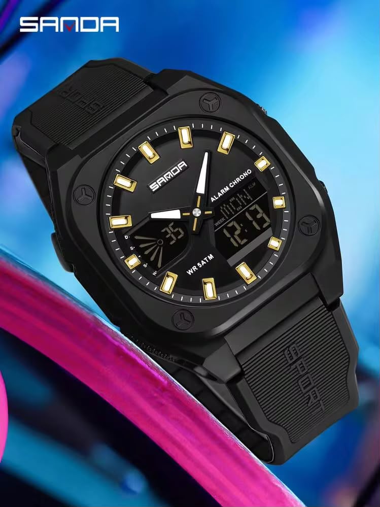 Men watch