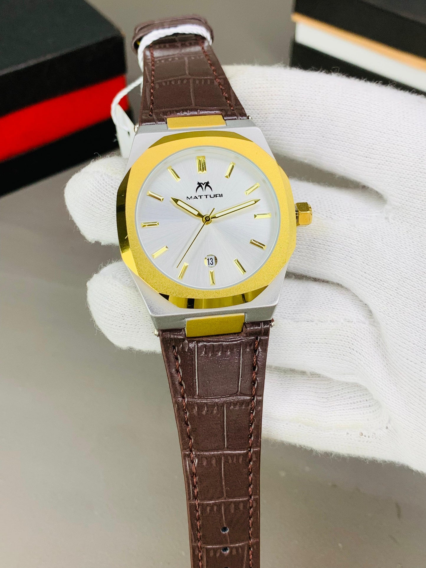 Men watch