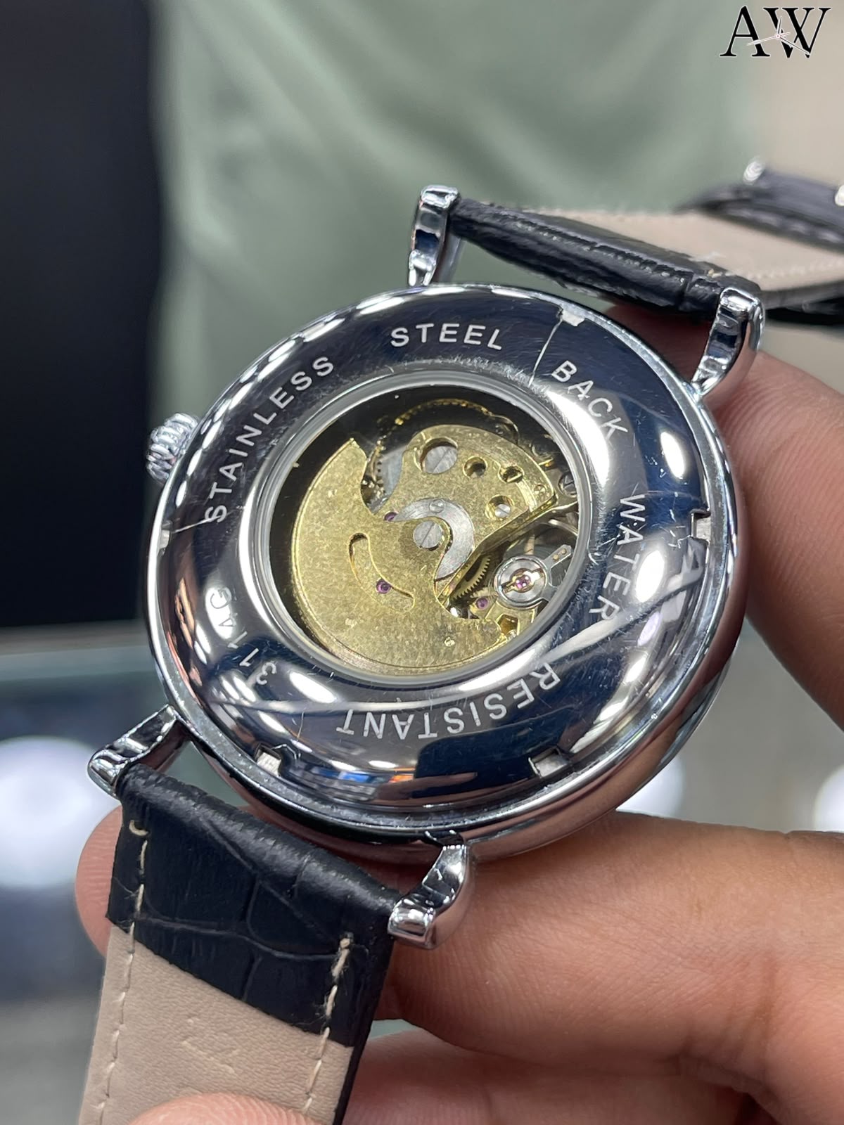 Men watch
