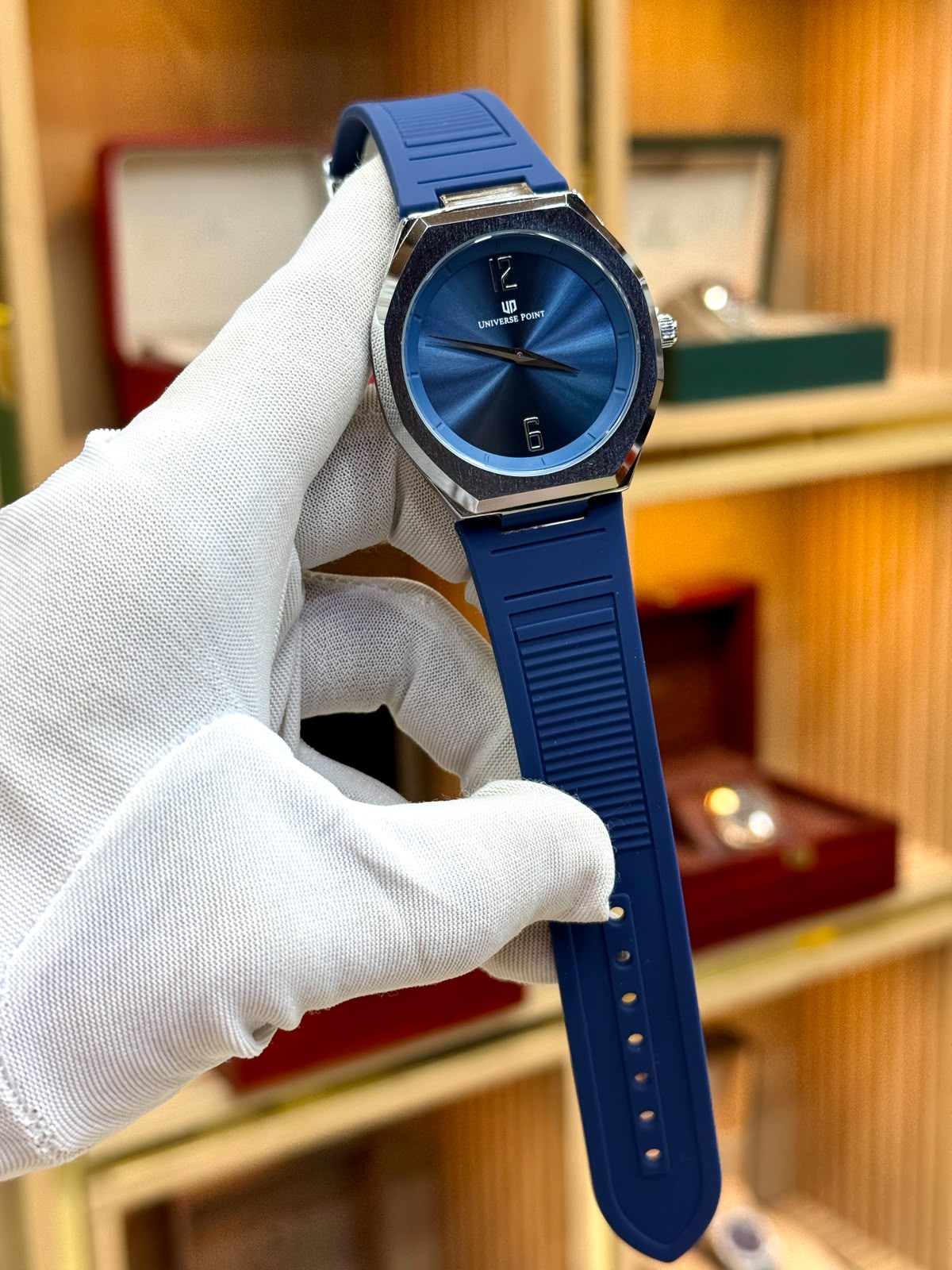 Men watch