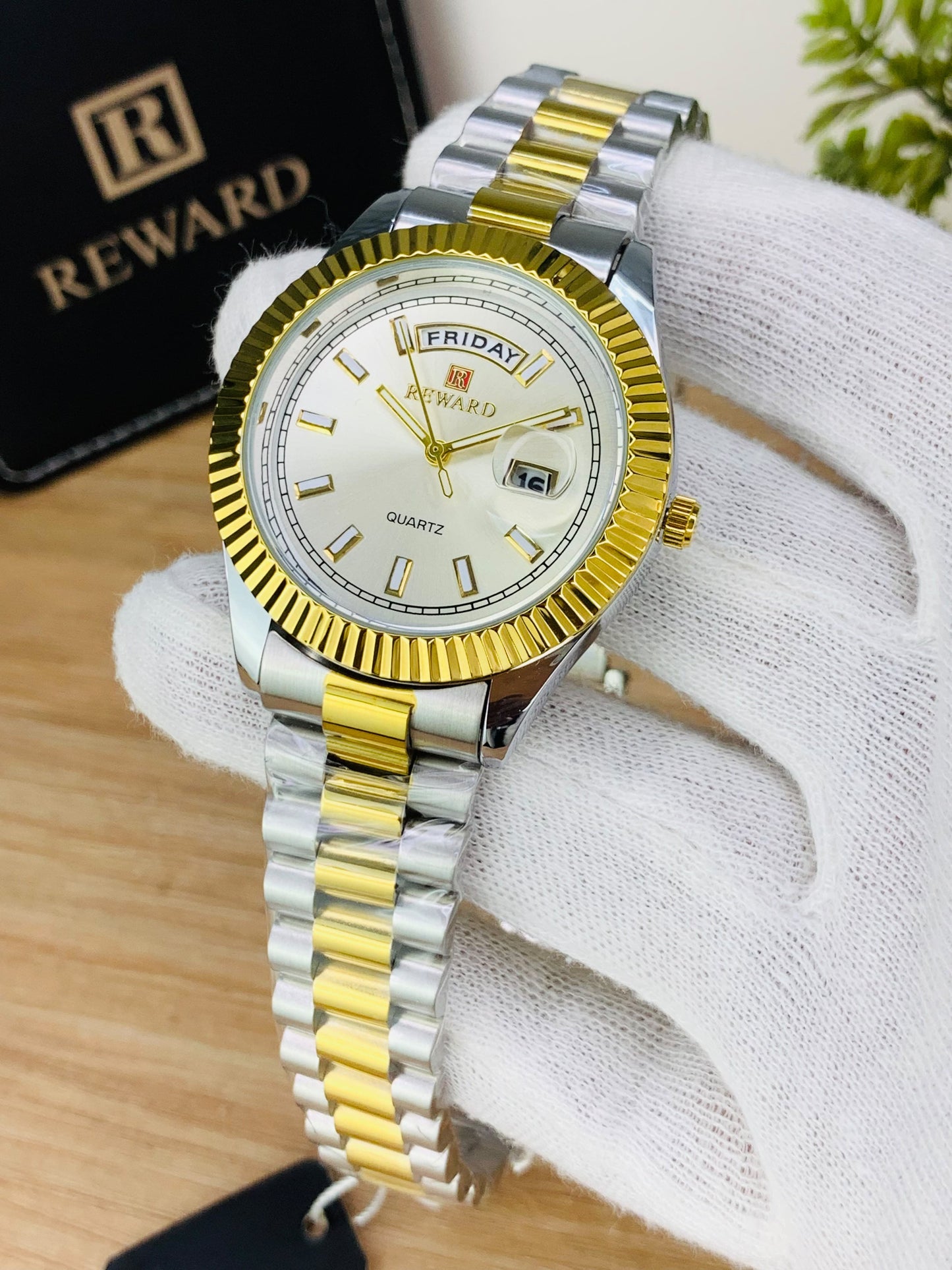 Men watch