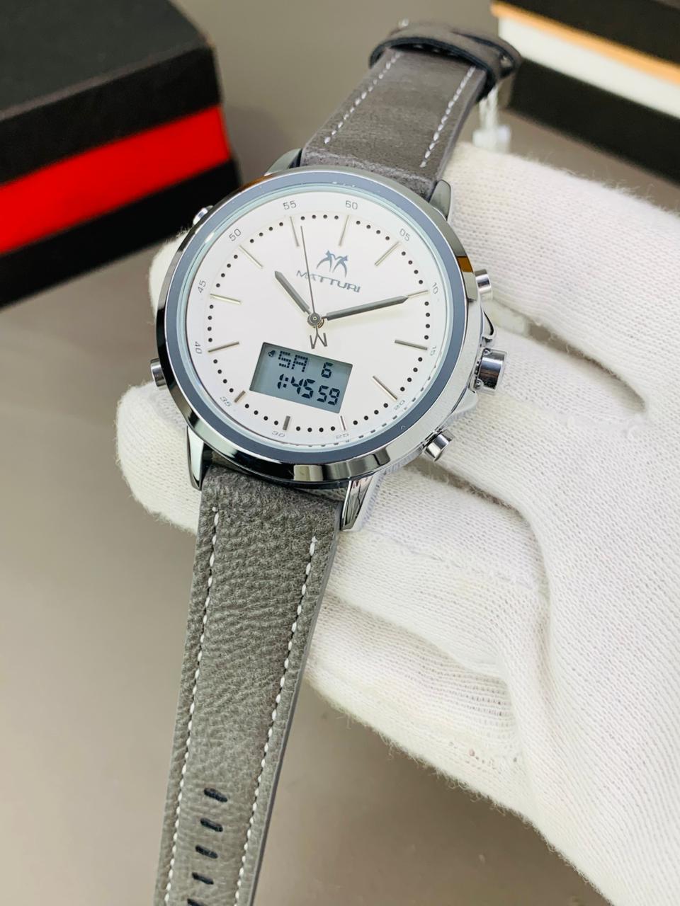 Men watch