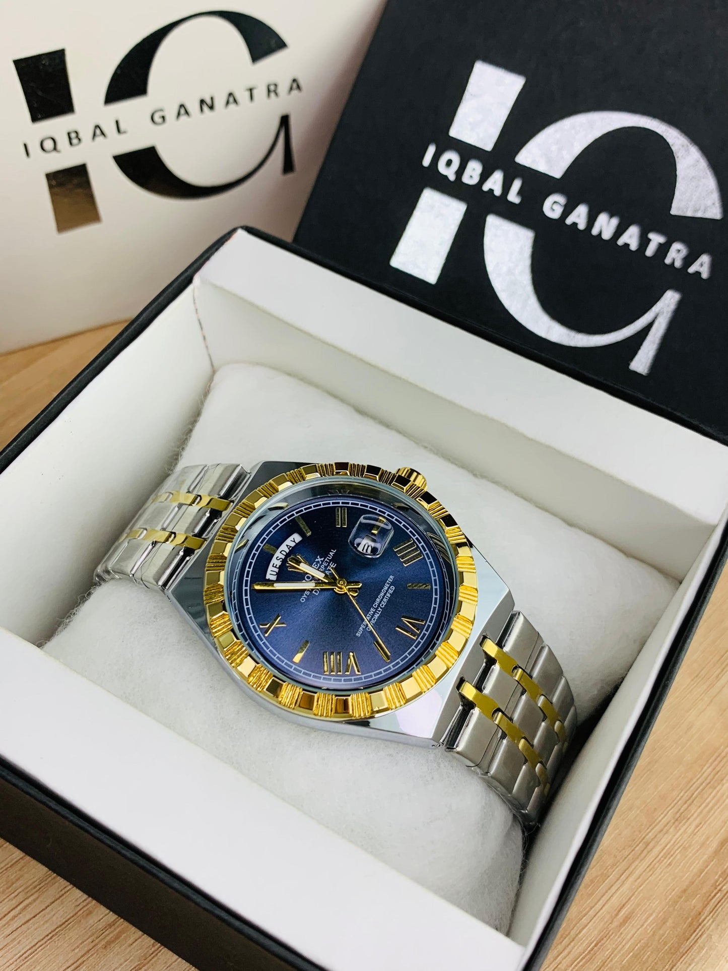 Men watch