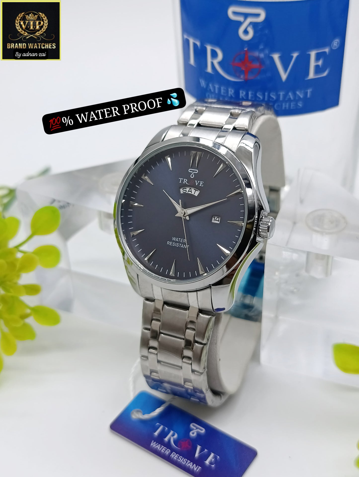 Men watch