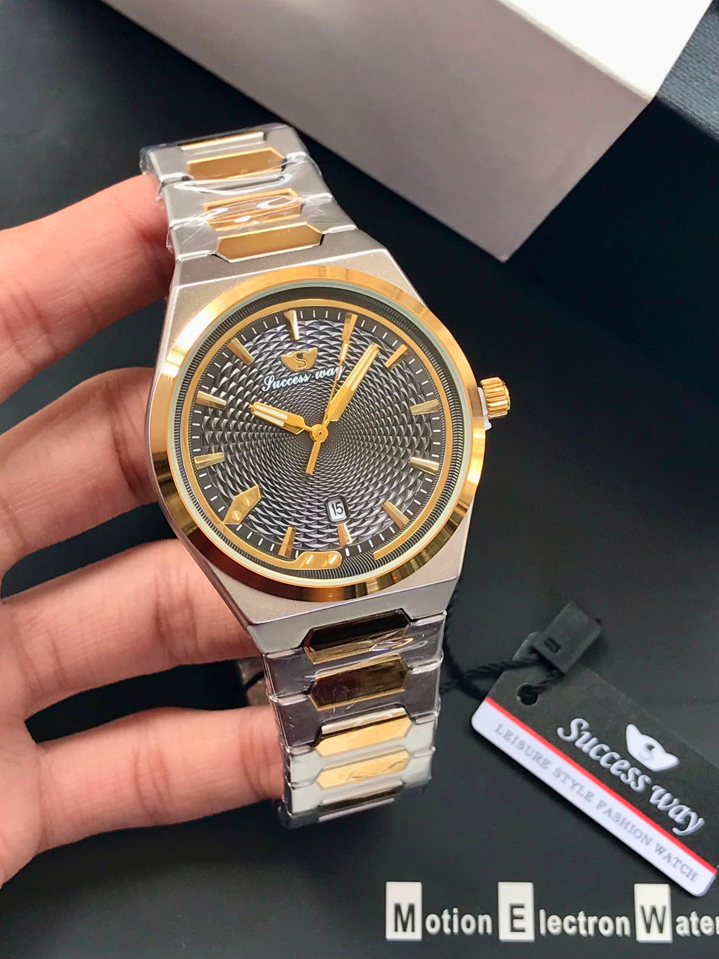 Men watch
