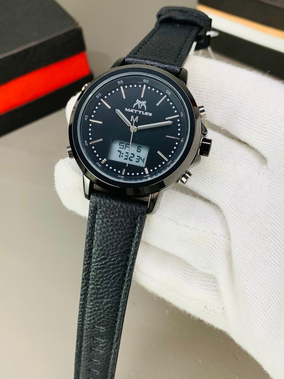 Men watch