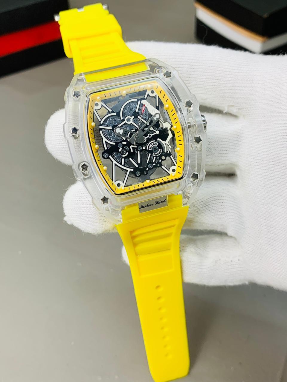 Men watch