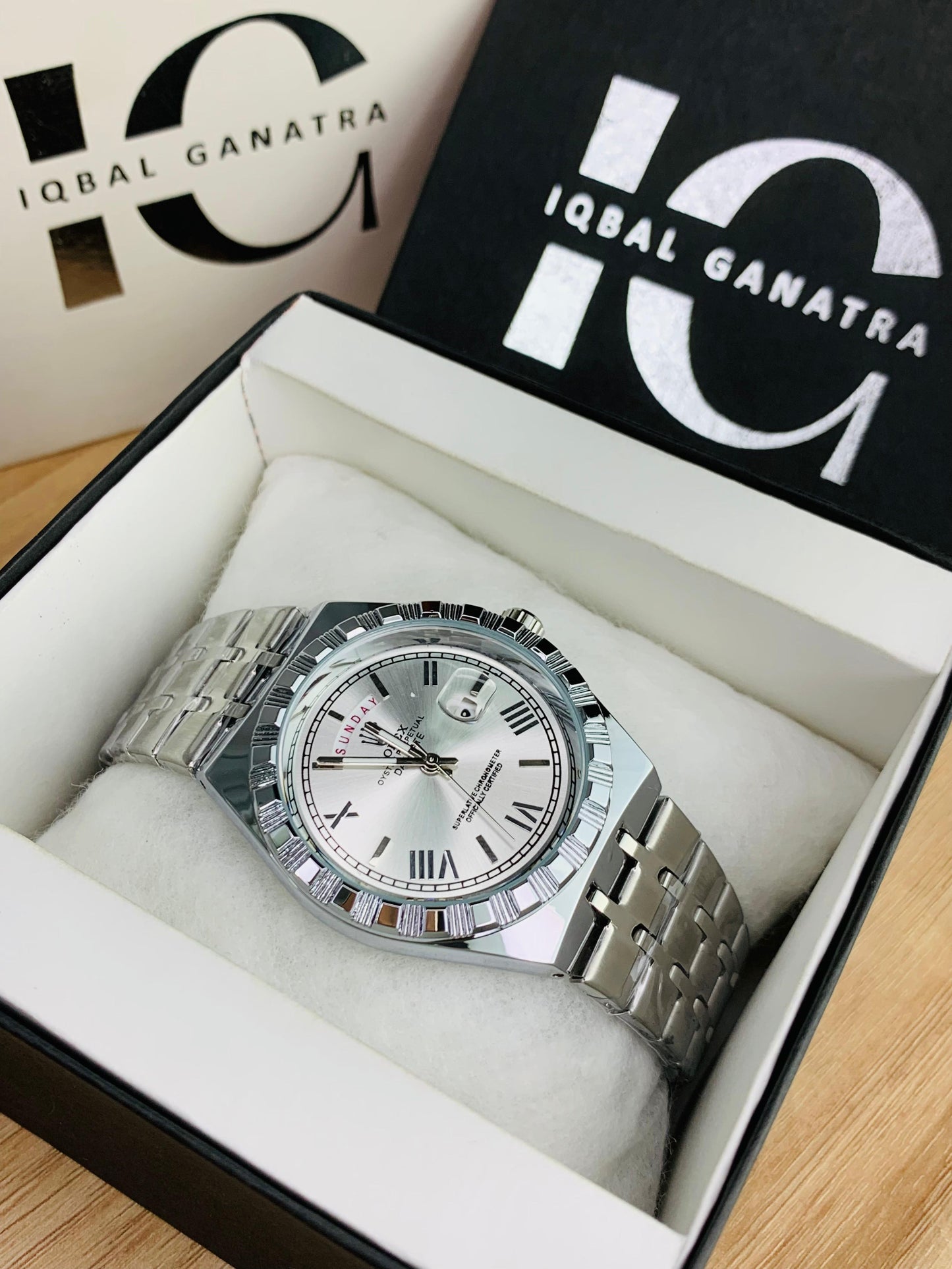 Men watch
