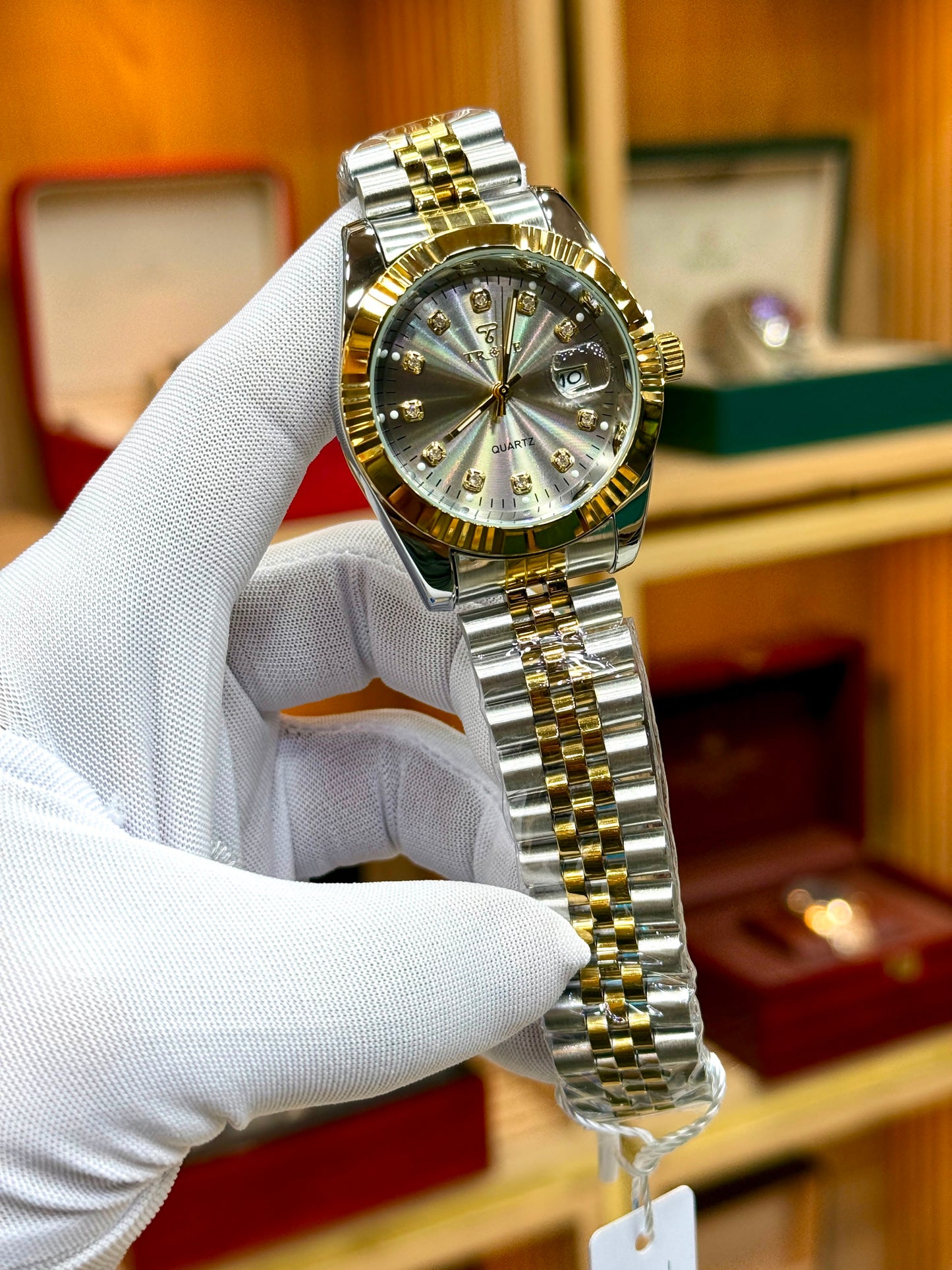 Men watch