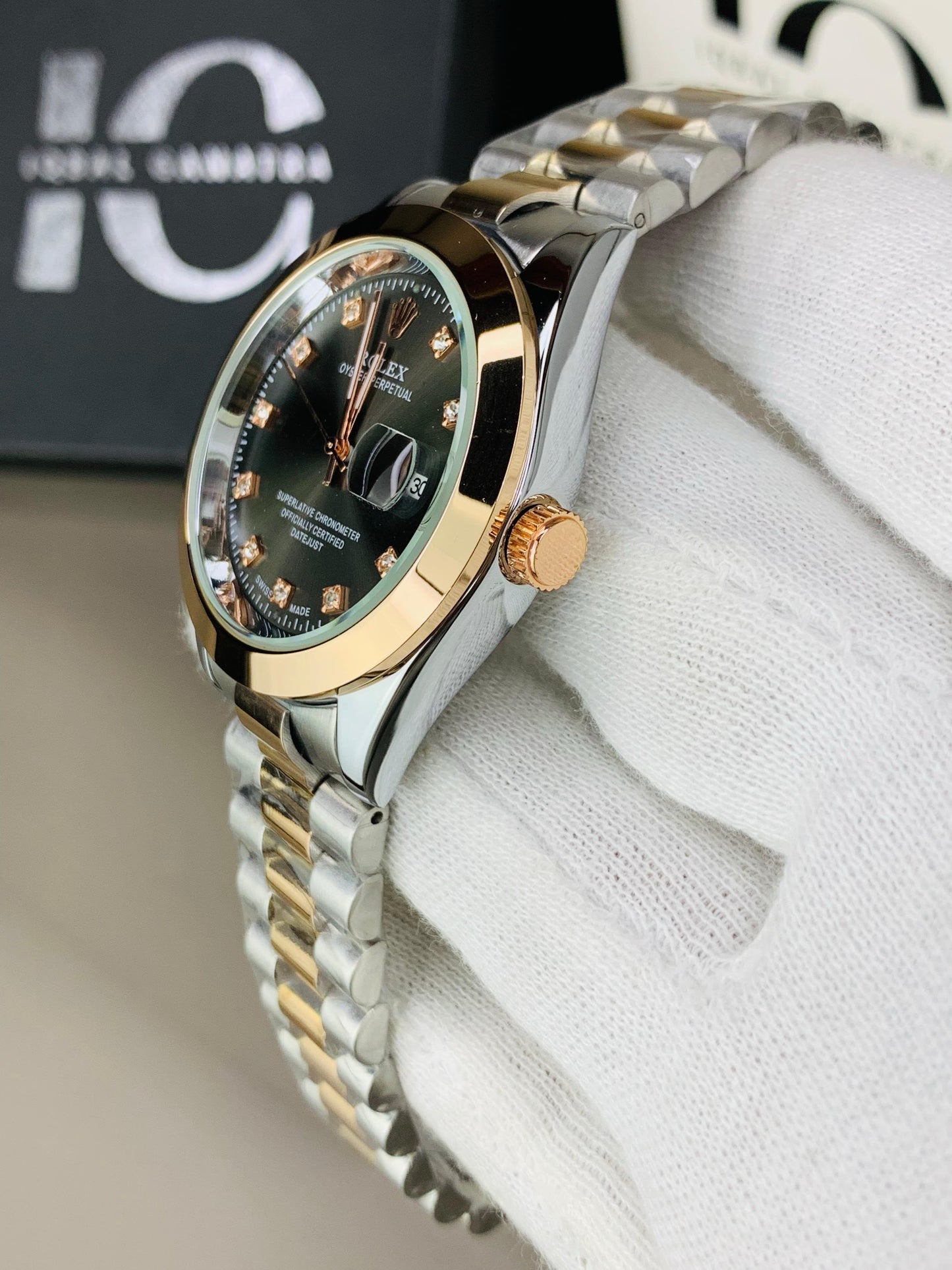 Men watch