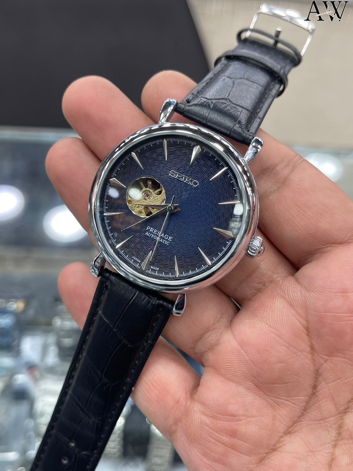 Men watch