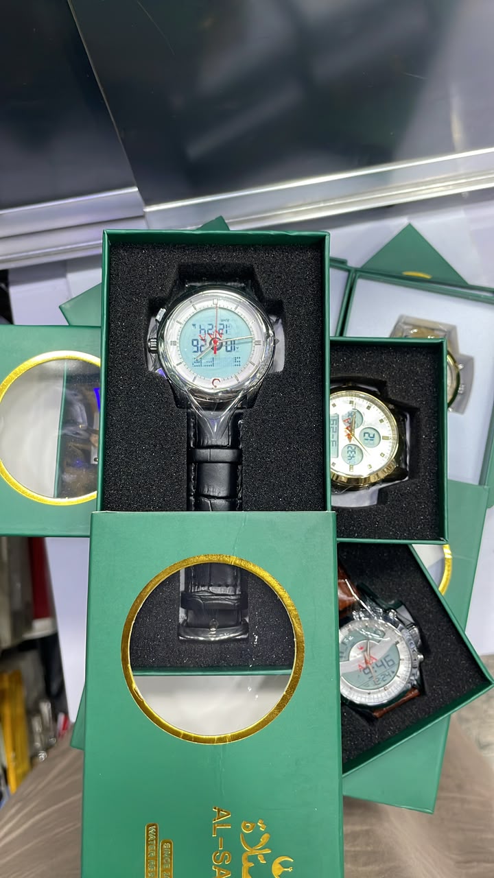 Men watch