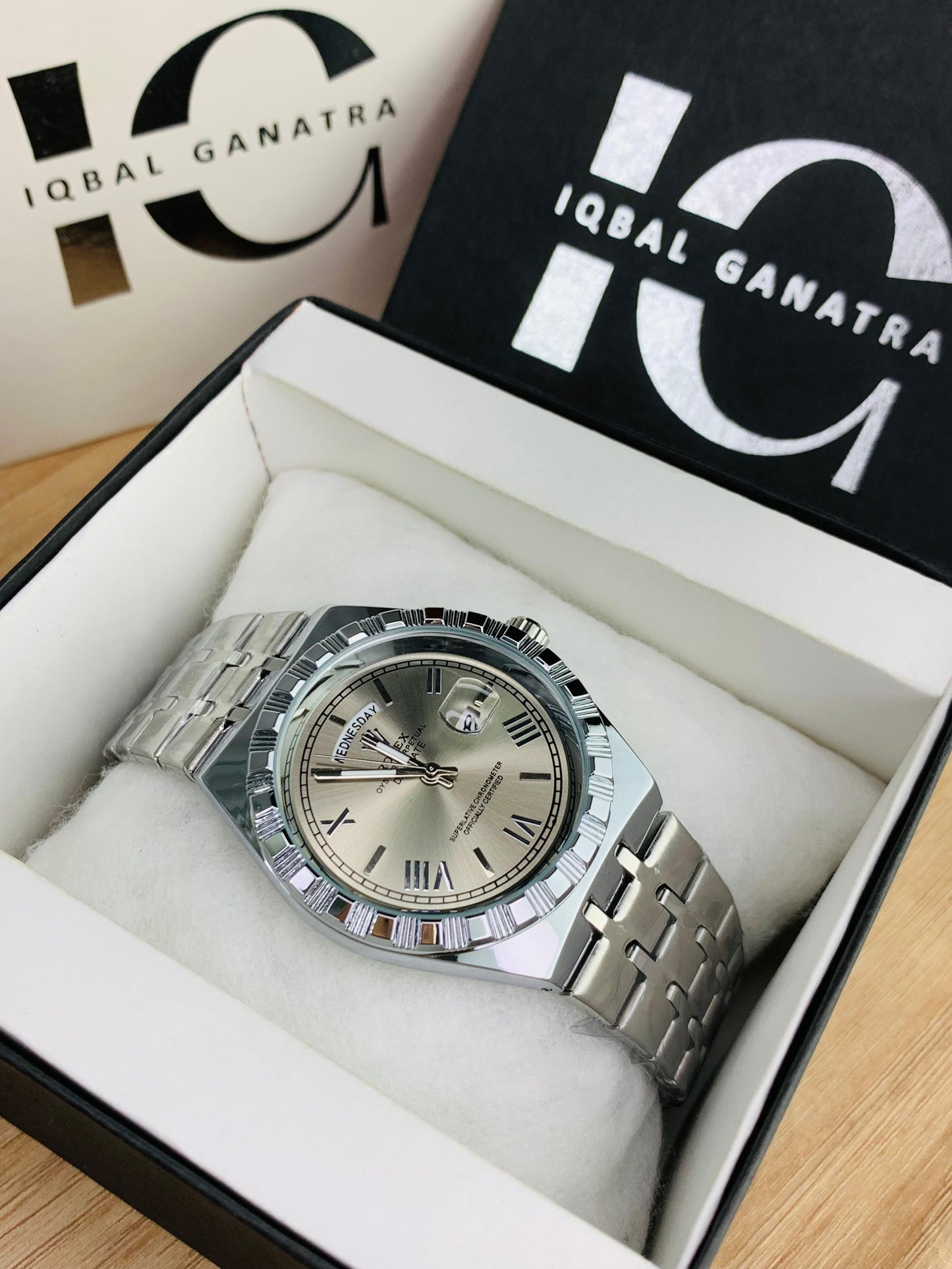 Men watch