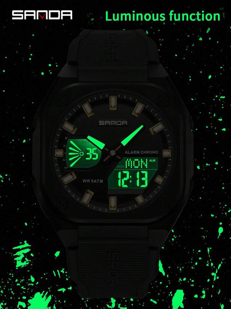 Men watch