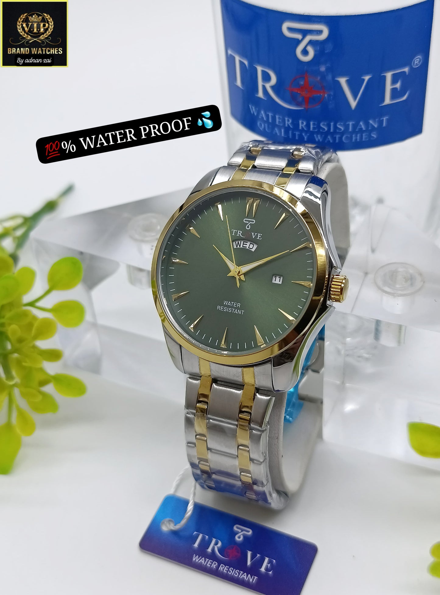 Men watch