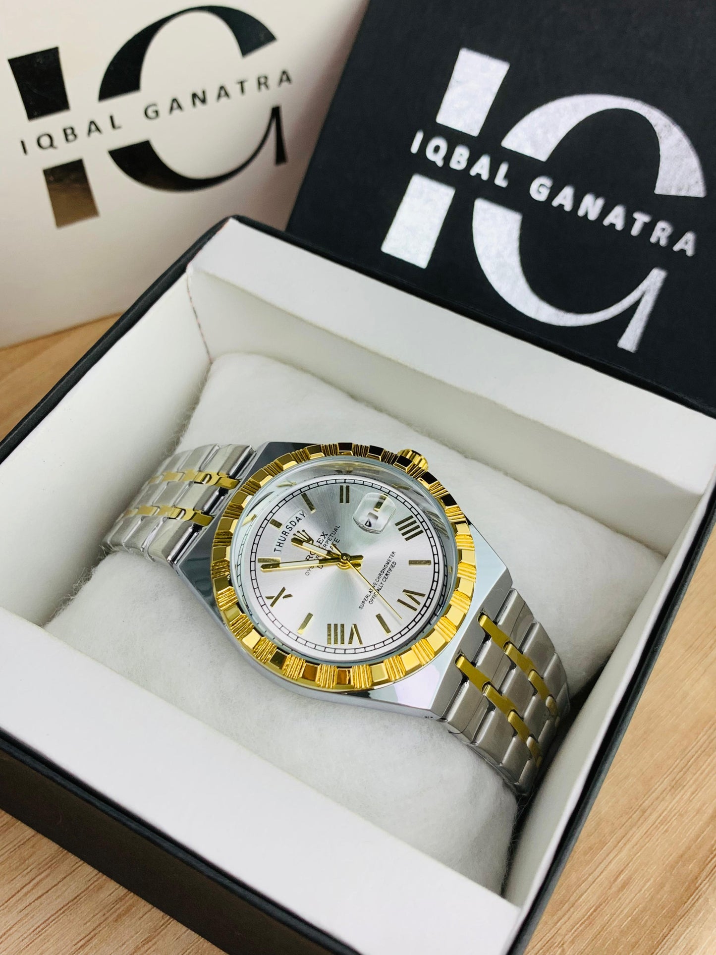 Men watch