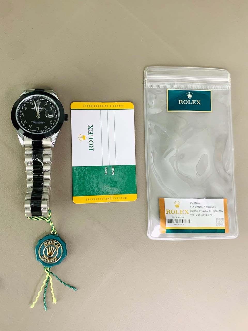Men watch