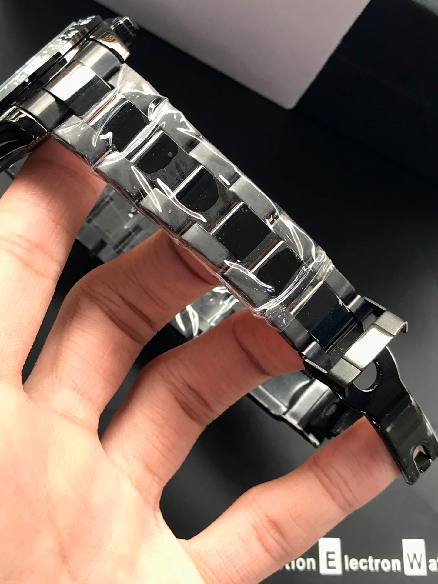 Men watch