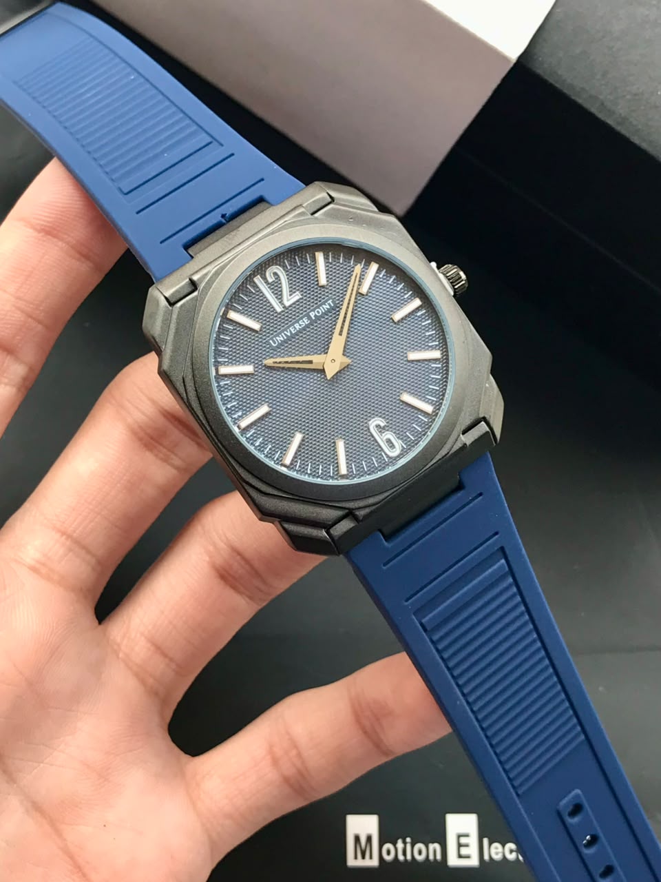 Men watch