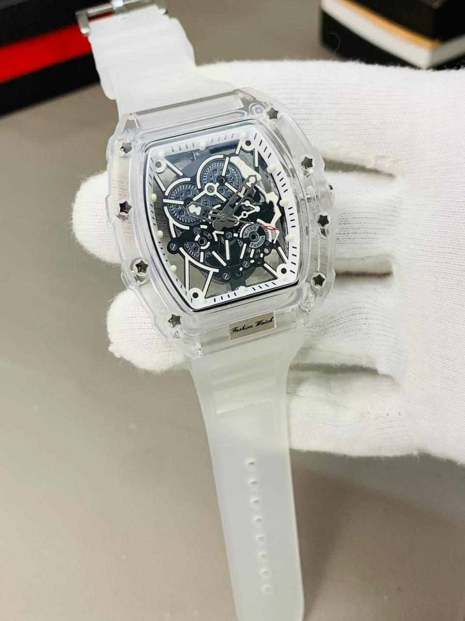 Men watch