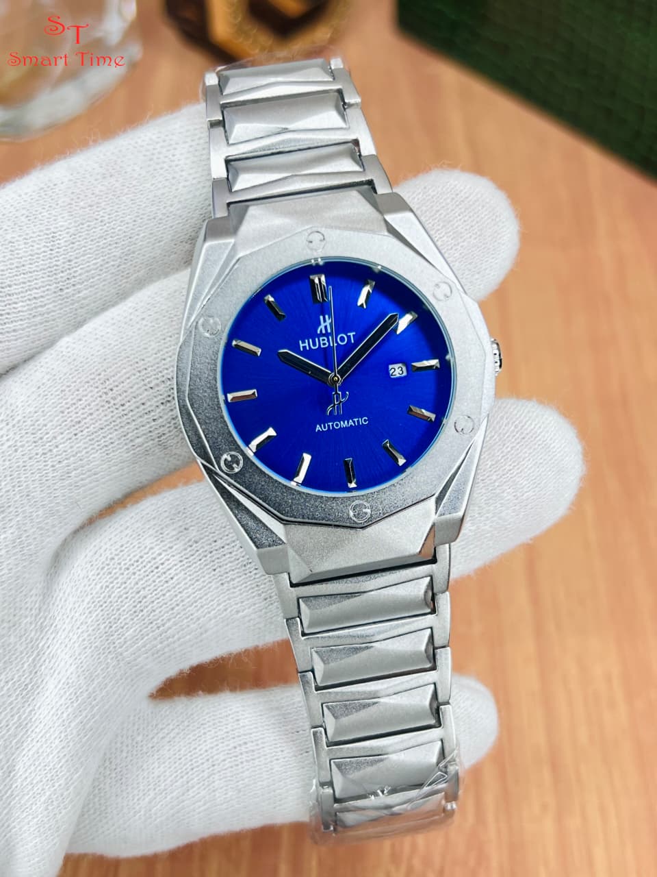 Men watch