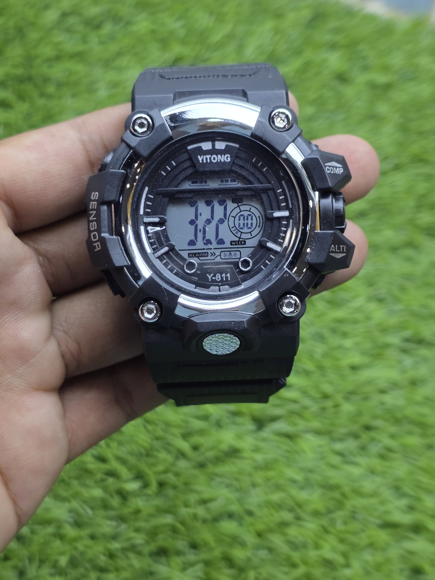 Men watch
