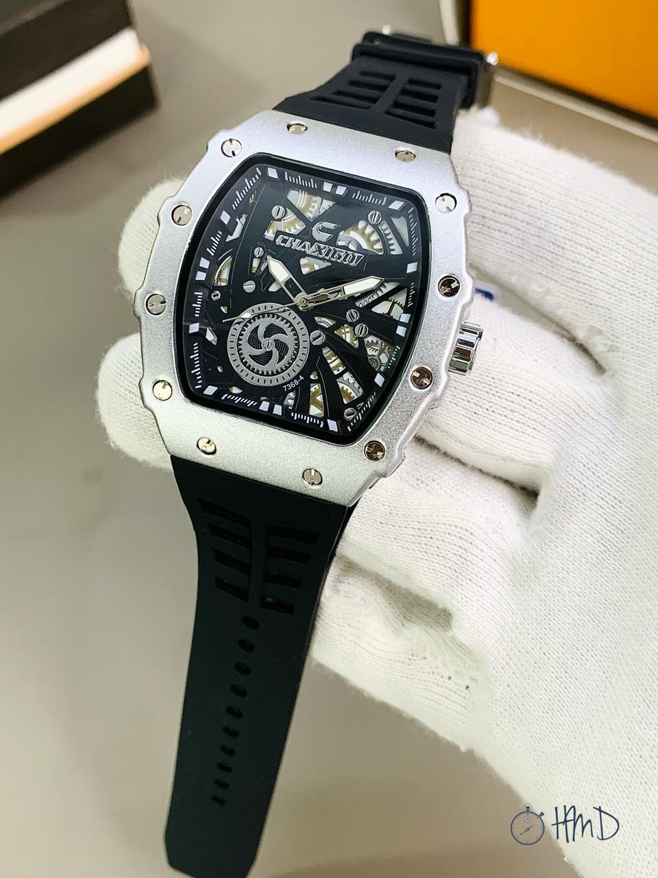 Men watch
