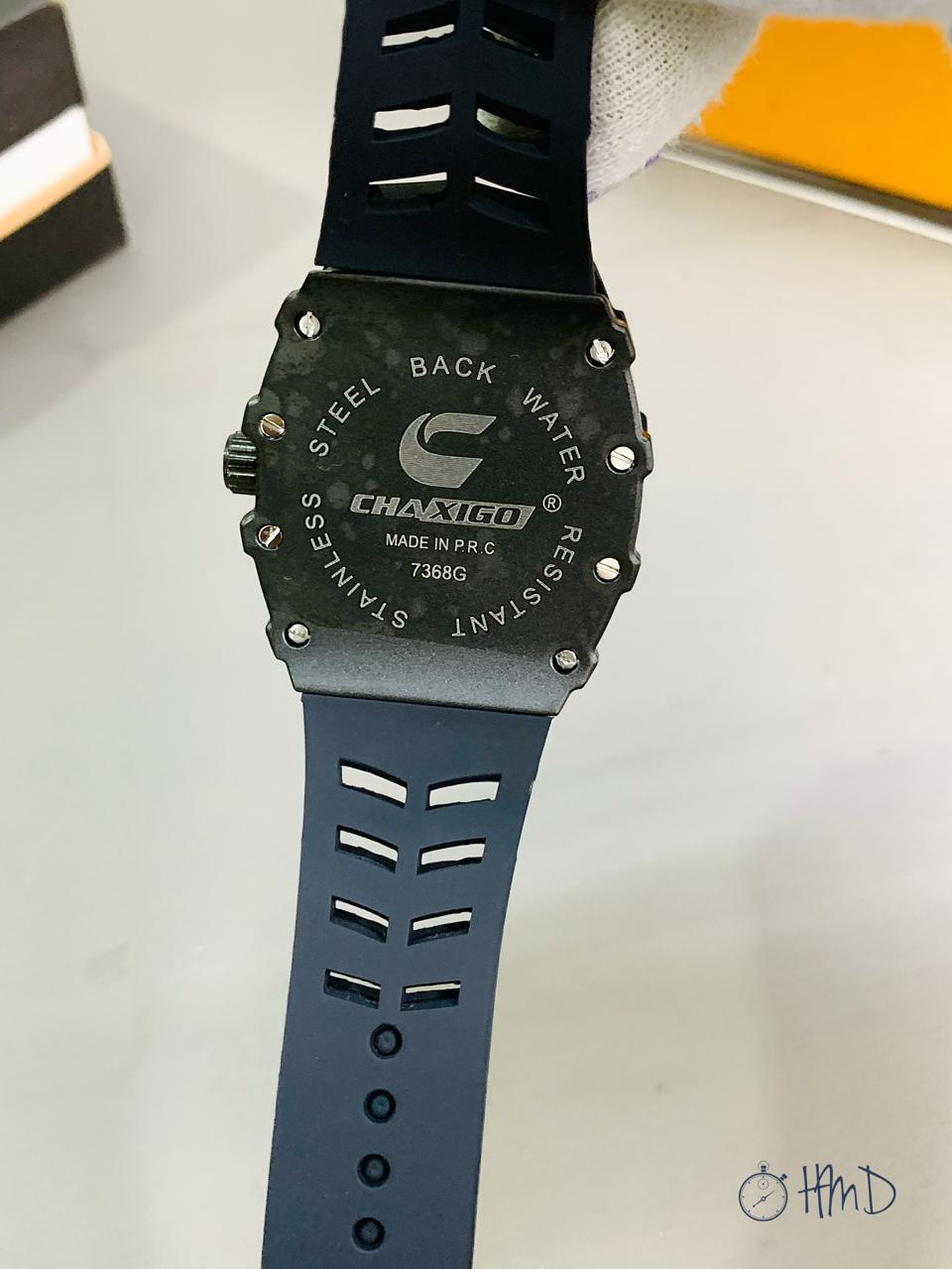 Men watch