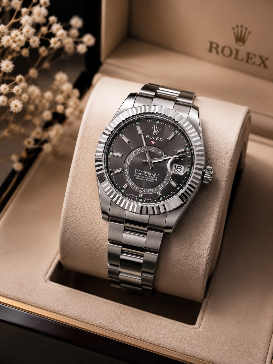 Men watch