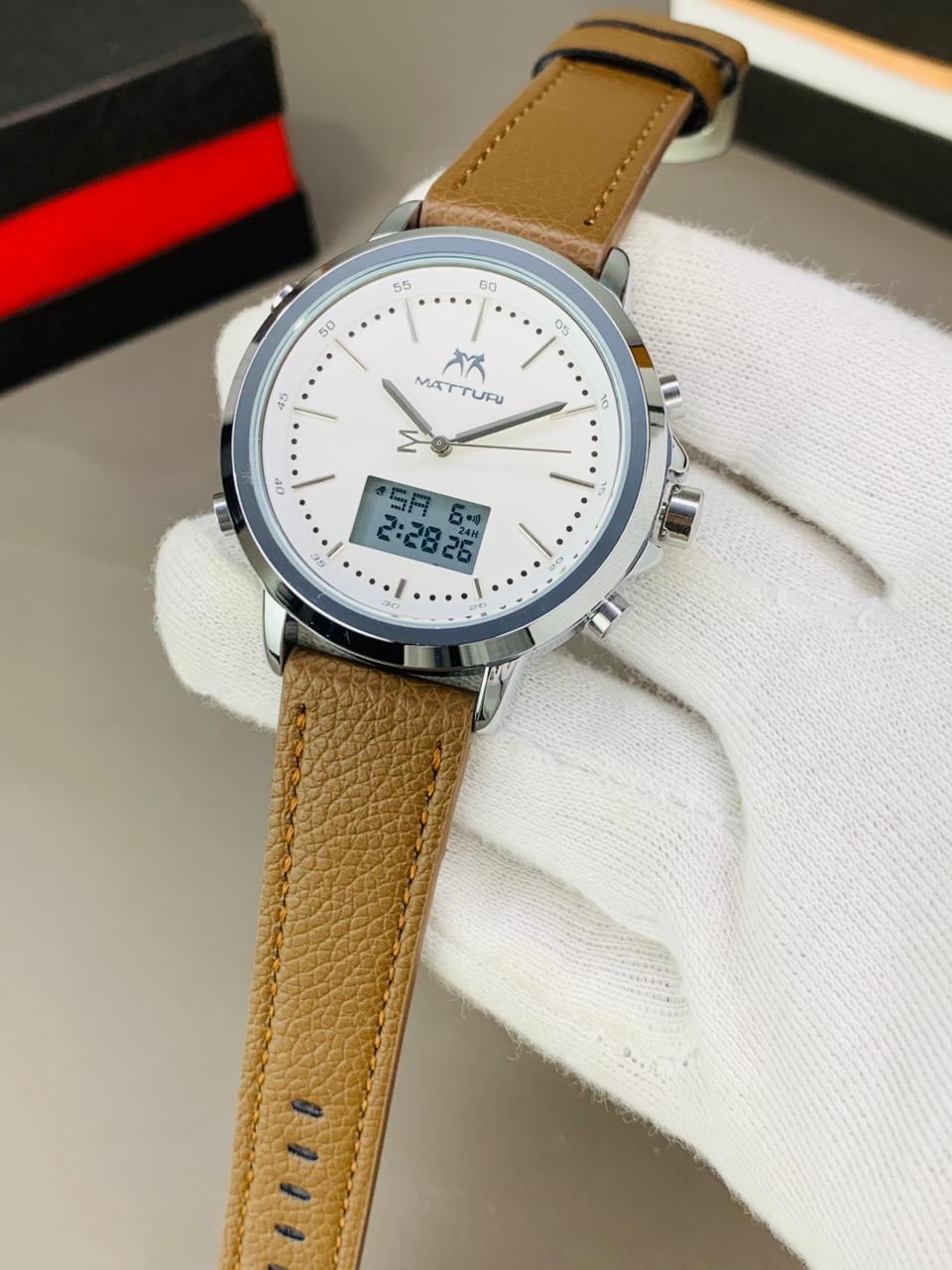 Men watch