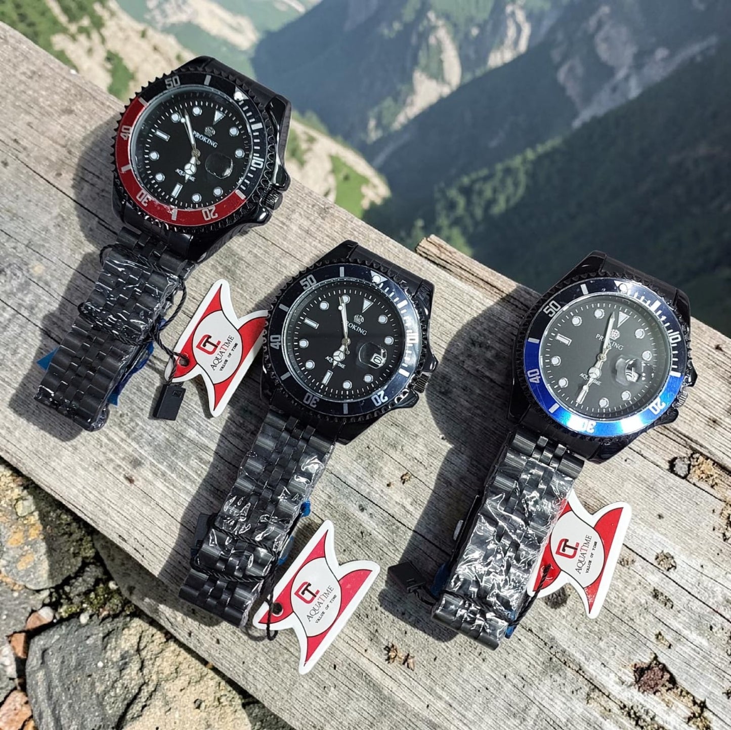 Men watch
