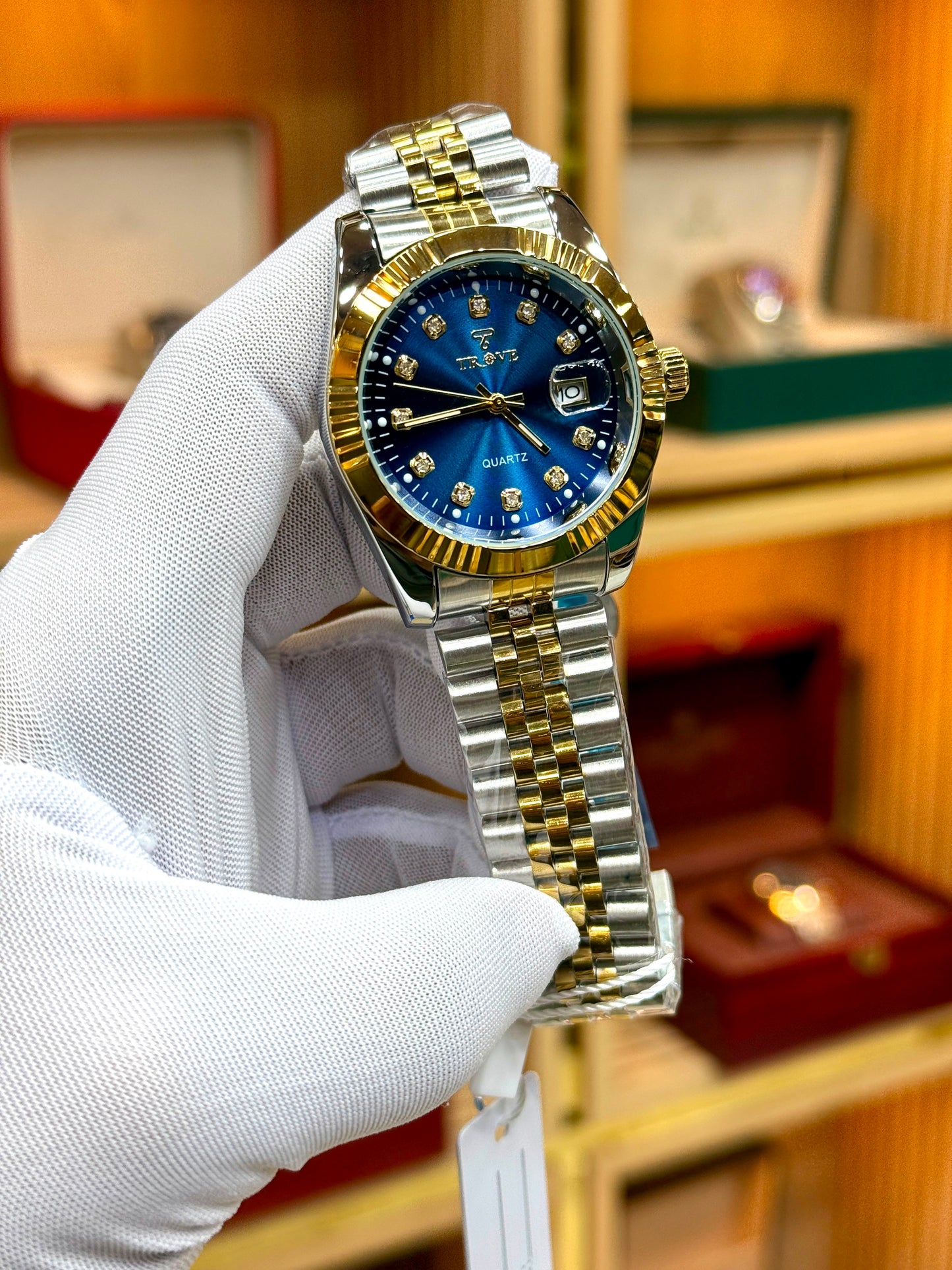 Men watch