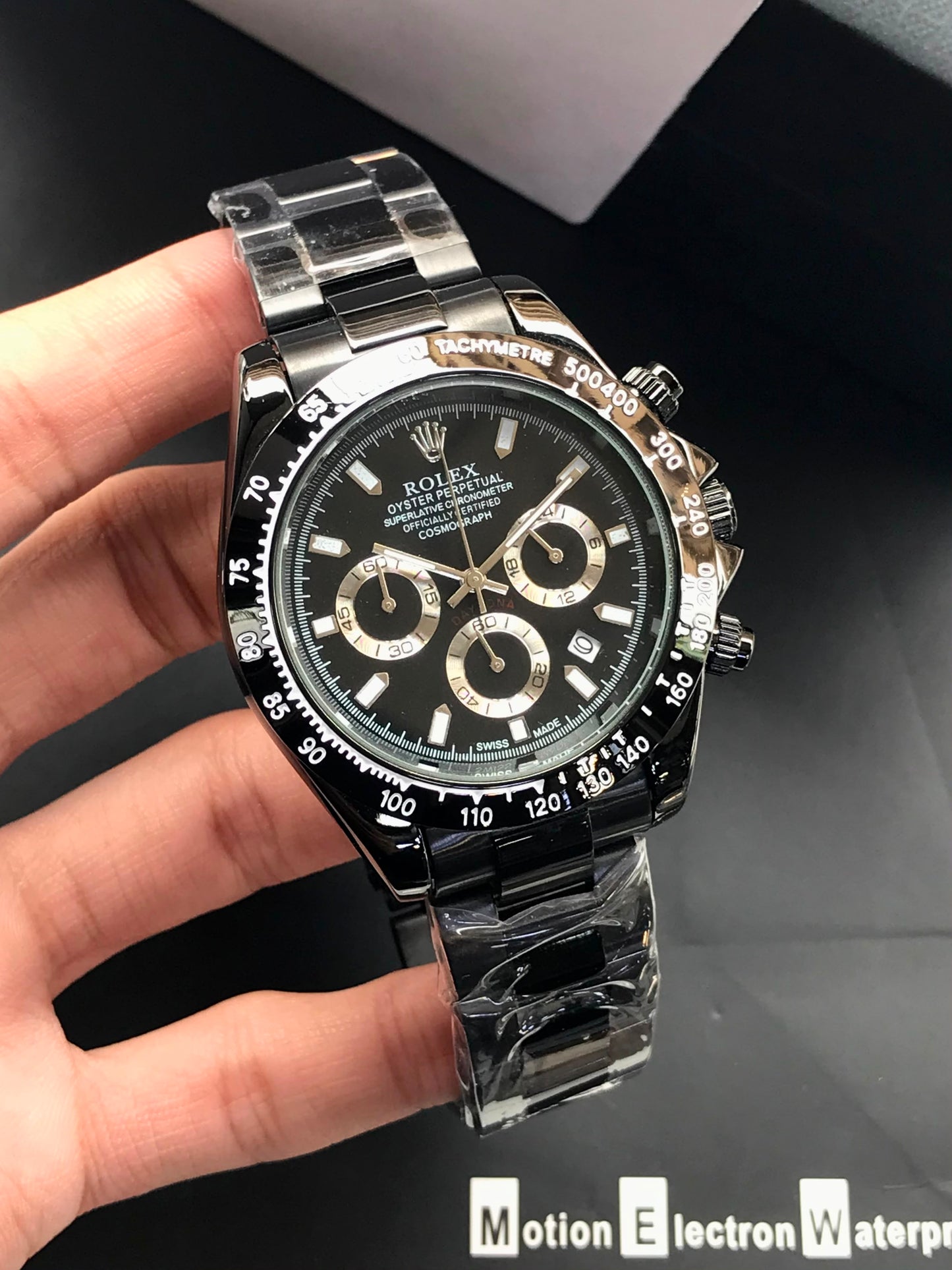 Men watch
