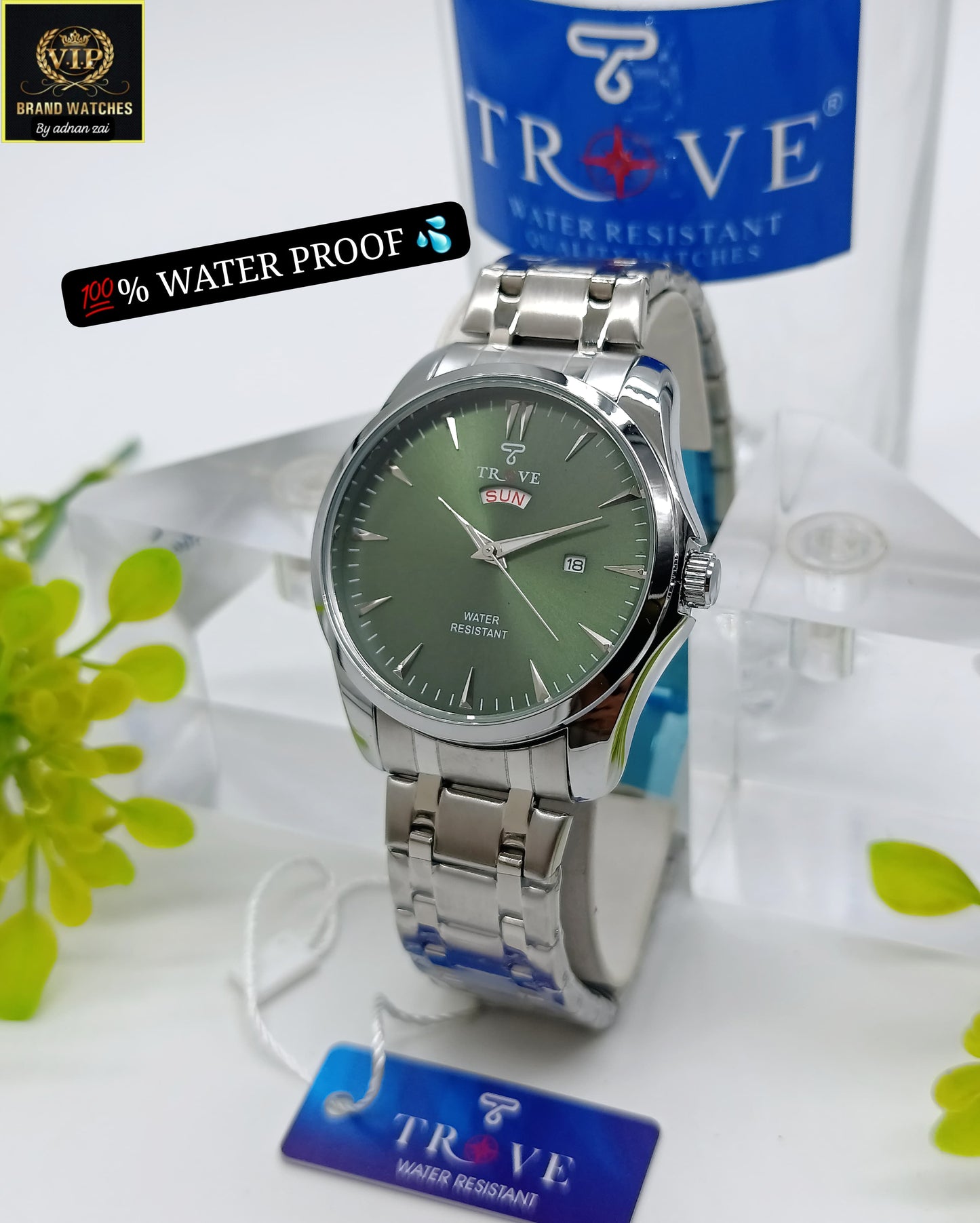 Men watch