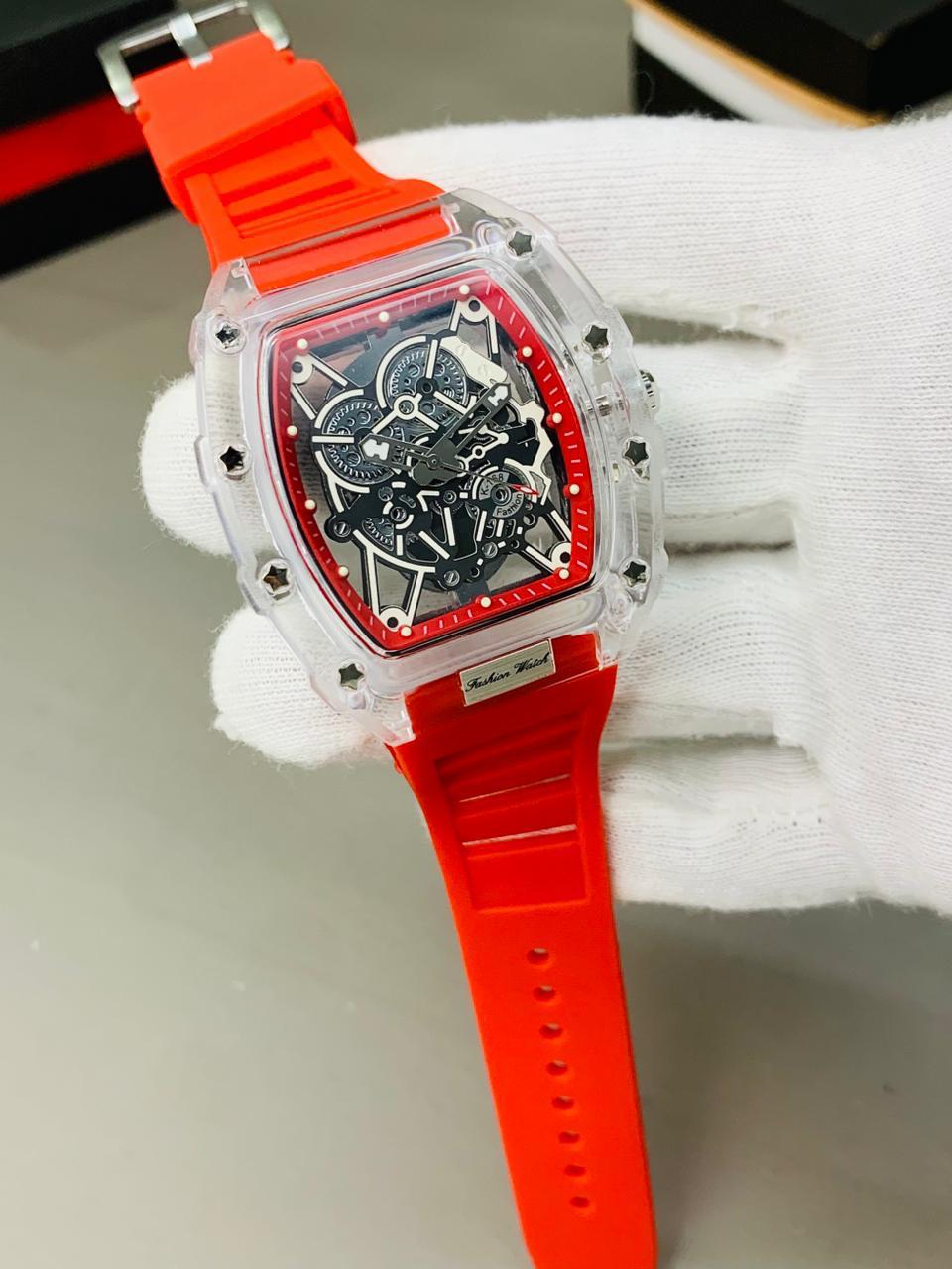 Men watch