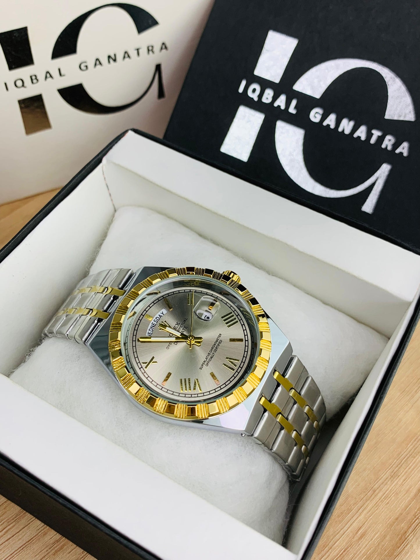 Men watch