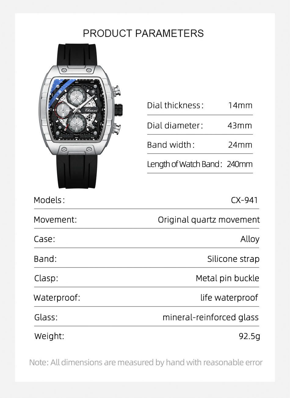 Men watch