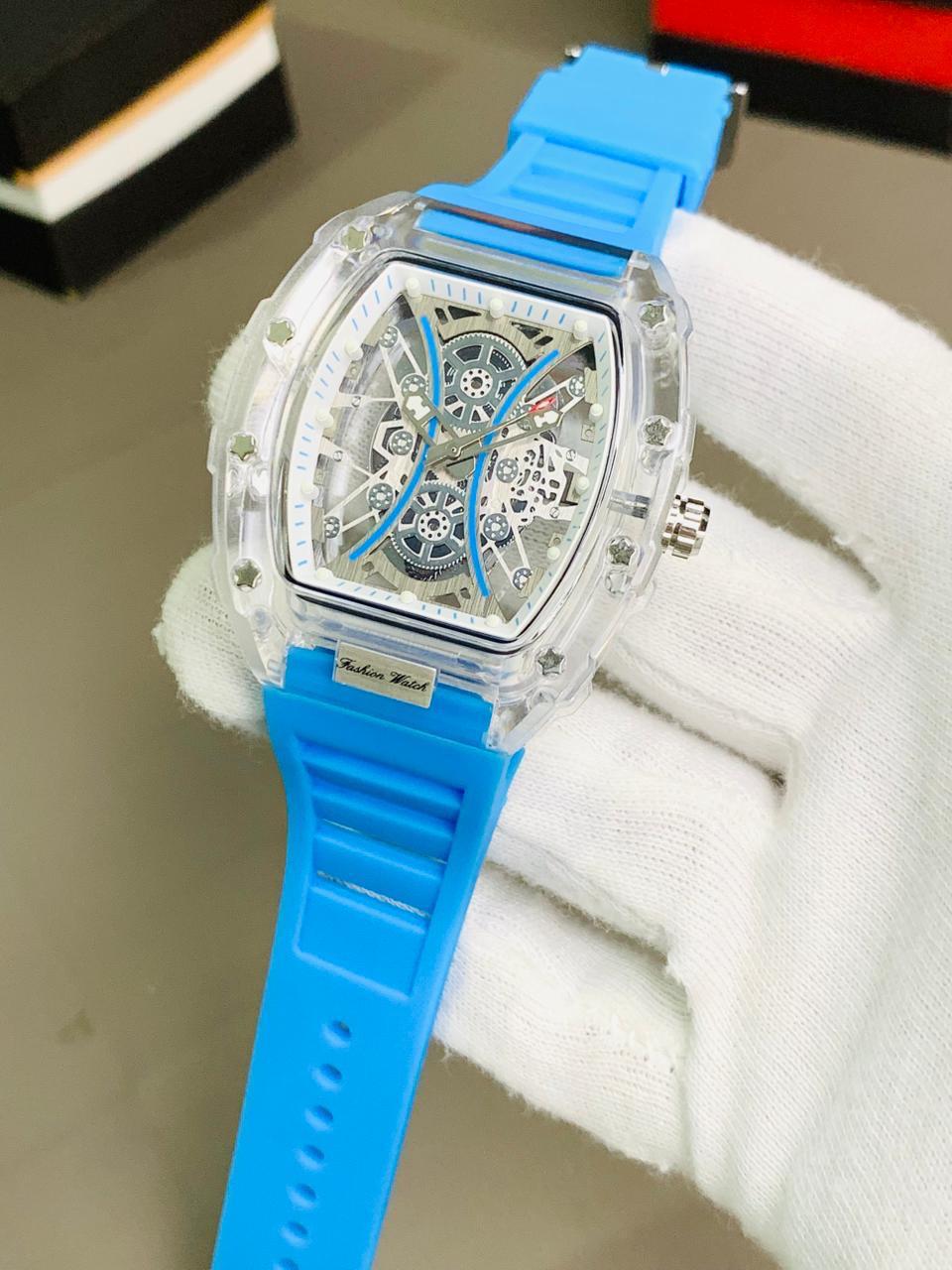 Men watch